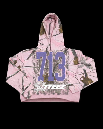 713 Styeez Pink Camo Hoodie
