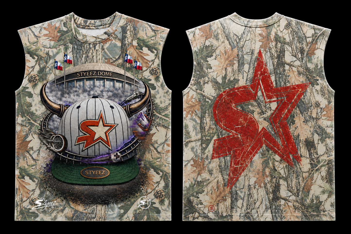 STYEEZ DOME Muscle Tee